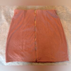 Mauve Corduroy Skirt